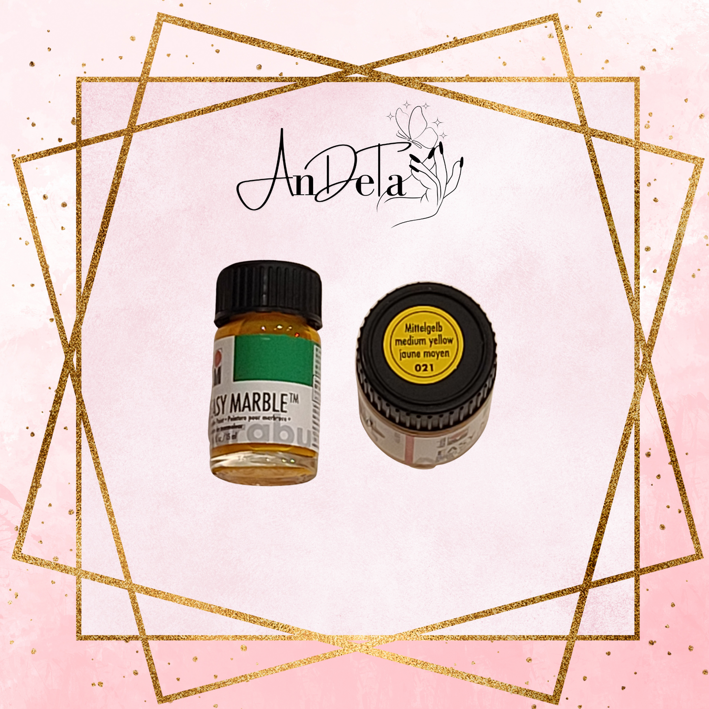 Easy Marble Medium Yellow