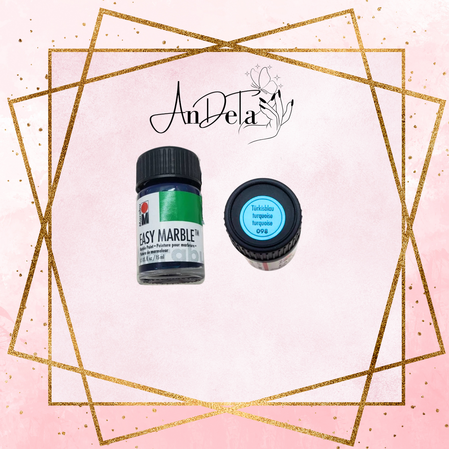 Easy Marble Turquoise