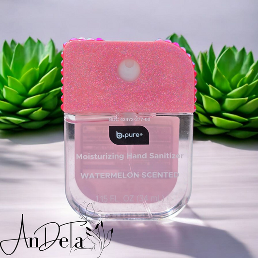 Glitter and Rhinestone Hand Sanitizer