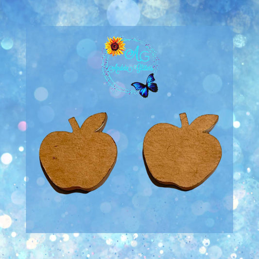 Apple Post Earrings (Pair)