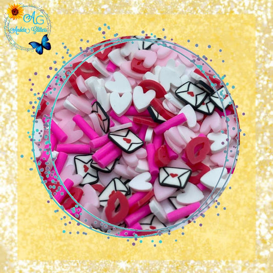 Pink Sprinkles Love Envelopes
