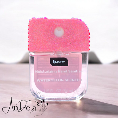 Glitter and Rhinestone Hand Sanitizer